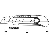 Komfort-Abbrechklingen-Messer, 200mm, Klinge 25x125mm