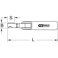 Universal Kabelmesser, 28mm