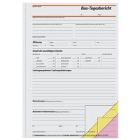 SIGEL Bautagebuch Formularbuch SD063, 1 St.