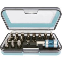 1/4" EDELSTAHL Bit-Satz, 18-tlg