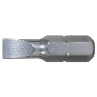 1/4" EDELSTAHL Bit Schlitz, 25mm, 3mm