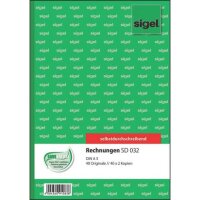 SIGEL Rechnung Formularbuch SD032, 1 St.
