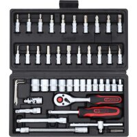 1/4" Steckschlüssel-Satz, 46-tlg
