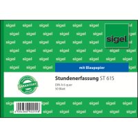 SIGEL Stundenerfassung Formularbuch ST61 gallery