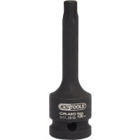 1/2" Kraft-Bit-Stecknuss Torx, lang, T50