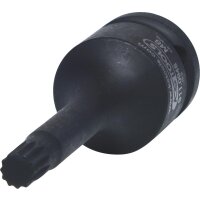 1/2" Kraft-Bit-Stecknuss Vielzahn, lang, M8