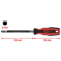 ERGOTORQUE Stecknuss-Schraubendreher, 8mm