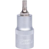 1/2" Bit-Stecknuss Innensechskant, kurz, 5mm