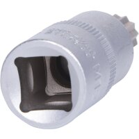 1/2" Bit-Stecknuss XZN, M12, 55 mm