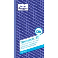 Tagesrapport, 105x200mm, Blaupapier, 2x50 Blatt AVERY...