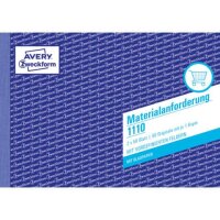 Materialanforderung mit Blaupapier, A5, 2x50 Blatt AVERY...