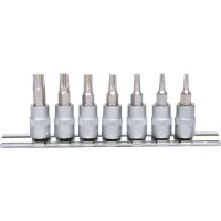 1/4" Bit-Stecknuss-Satz Torx, 7-tlg, T10-T40