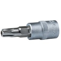 1/4" Bit-Stecknuss Torx mit Stirnlochbohrung, TB8