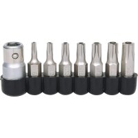 1/4" Bit-Satz für Fünfsternschrauben, 8-tlg