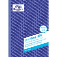 Durchschreibbuch mit Blaupapier, A5, 2x50 Blatt AVERY ZWEC