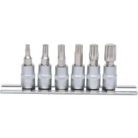 1/4" Bit-Stecknuss-Satz XZN, 6-tlg, M4-M10