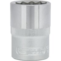 1/2" 12-kant-Stecknuss, 21mm