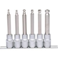 1/2" Bit-Stecknuss-Satz Innensechskant, 6-tlg
