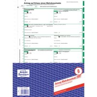 Mahnbescheid für maschinelles Mahnverfah
