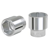 3/4" Sechskant-Stecknuss, kurz, 33 mm