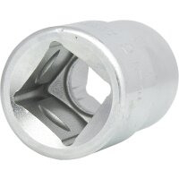 3/4" Sechskant-Stecknuss, kurz, 21mm