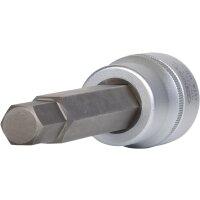 3/4" Bit-Stecknuss Innensechskant, lang, 14 mm