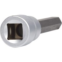 3/4" Bit-Stecknuss Innensechskant, lang, 17 mm