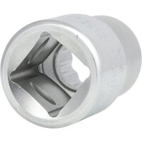 3/4" 12-kant-Stecknuss, kurz, 19 mm