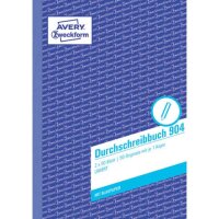 Durchschreibbuch mit Blaupapier, A5, 2x50 Blatt, liniert A