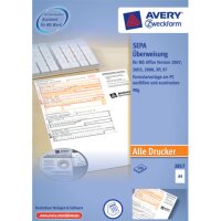 PC Formular SEPA-Überweisung, 100 St&uum