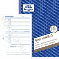 Zählprotokoll, A5, 50 Blatt AVERY ZWECKF