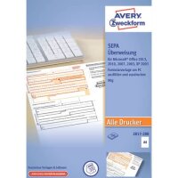 SEPA-Überweisung/Zahlschein, PC-Druckerf