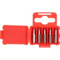 1/4" Bit Innensechskant, 25mm, Kugelkopf, 4mm, 5er Pack