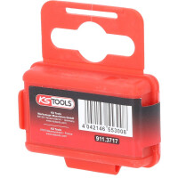 1/4" Bit Innensechskant, 25mm, Kugelkopf, 9/64", 5er Pack