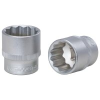 3/8" 12-kant-Stecknuss, 3/4"