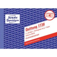 Quittung inkl. MwSt., A6 quer, selbstdurchsch