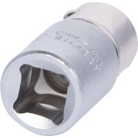 1/4" Bit-Adapter-Stecknuss, mit Spannring