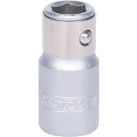 1/4" Bit-Adapter-Stecknuss, mit Spannring