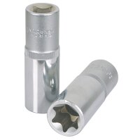 1/2" Torx-E-Stecknuss, 78mm lang, E10