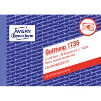 Quittung MwSt. separat ausgewiesen, A6 quer, 