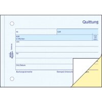 Quittung Kleinunternehmer ohne MwSt., A6 quer