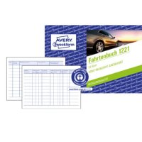 Fahrtenbuch Recycling, A6 quer, 32 Blatt f&uuml;r 310...
