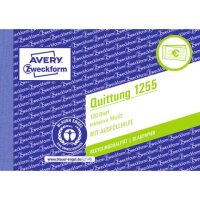 Quittung inkl. MwSt., A6 quer, Recycling-Papi
