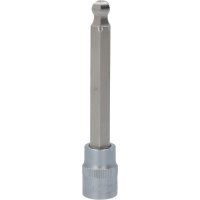 3/8" Bit-Stecknuss Innensechskant mit Kugelkopf, lang, 9mm