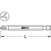 1/4" Bit TRIWING, 75mm, #4
