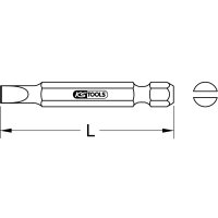 1/4" Bit Schlitz, 75mm, 3mm