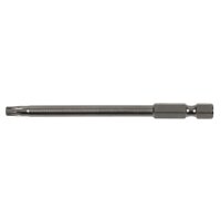 1/4" Torx-Bit T10, 89mm lang, m.Bohrung