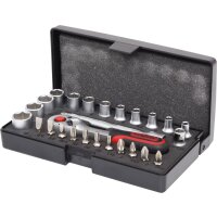 1/4" Steckschlüssel-Satz, 26-tlg