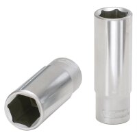 1/2" Sechskant-Stecknuss, lang, 21mm