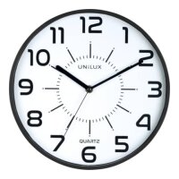Wanduhr POP schwarz leise schleichende Z gallery
